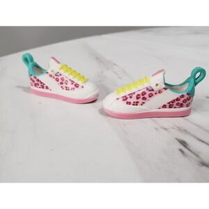 Shopkins Real Littles Shoes Series‎ Limited Edition Rare Cheetah Print PINK